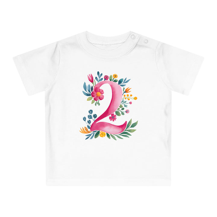 2. Geburtstag Baby Shirt aus Bio-Baumwolle – Premium Qualität-FaceeCo