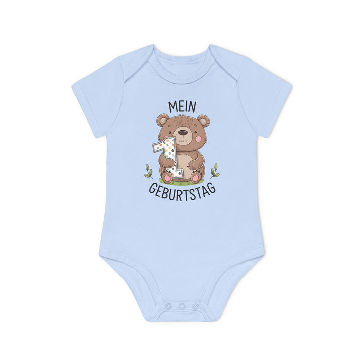 1. Geburtstag Bären Baby Body oder Shirt – Premium Bio-Baumwolle-FaceeCo