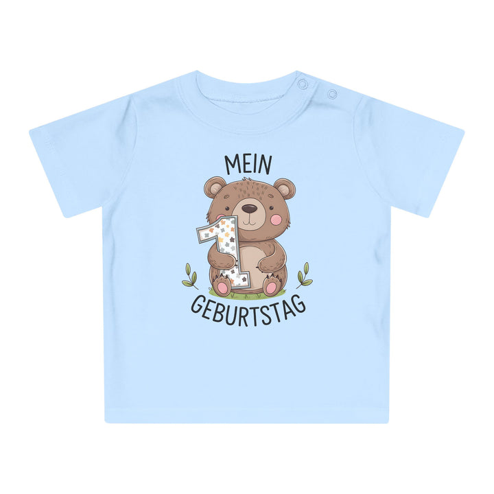 1. Geburtstag Bären Baby Body oder Shirt – Premium Bio-Baumwolle-FaceeCo