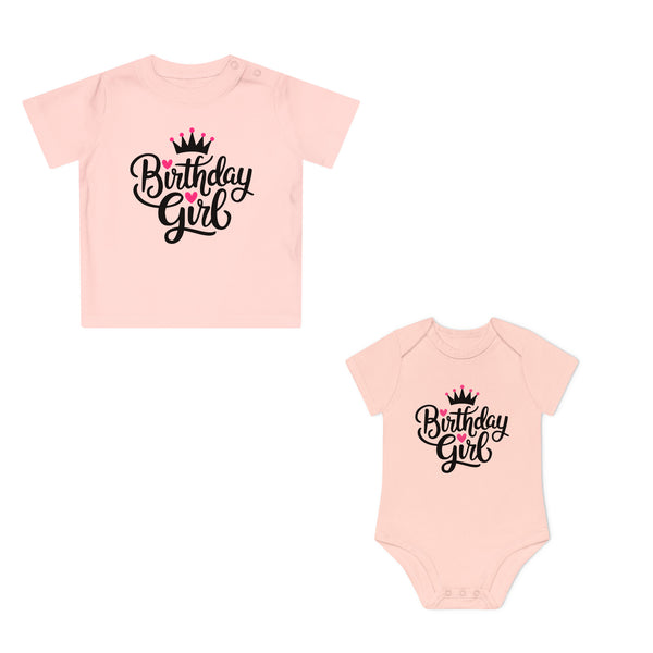 Birthday Girl Baby Body oder Shirt – Bio-Baumwolle & Perfekt zum Geburtstag-FaceeCo