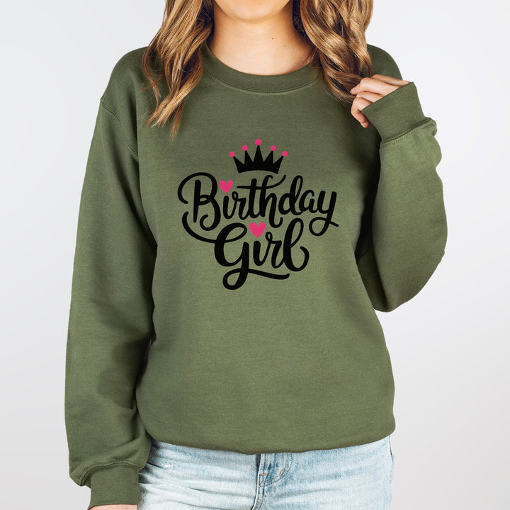 Birthday Girl Sweater-FaceeCo