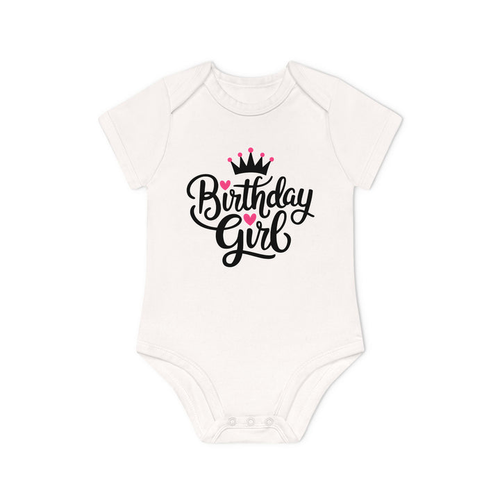 Birthday Girl Baby Body oder Shirt – Bio-Baumwolle & Perfekt zum Geburtstag-FaceeCo