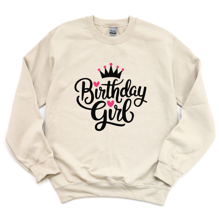 Birthday Girl Sweater-FaceeCo