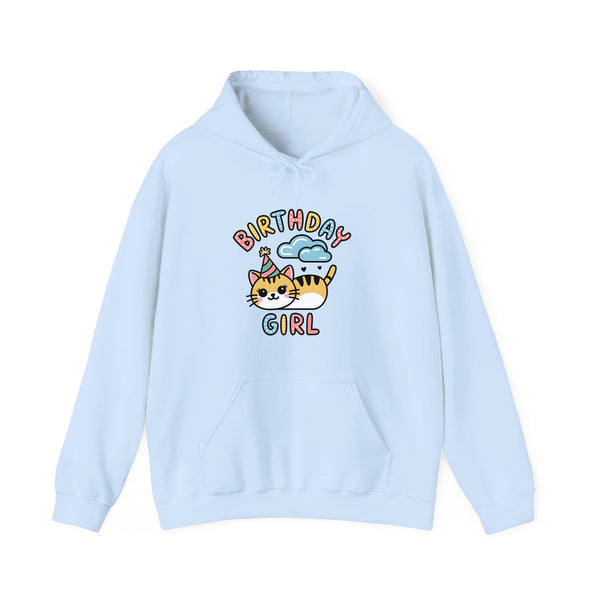 Katzen Hoodie Birthday Girl-FaceeCo