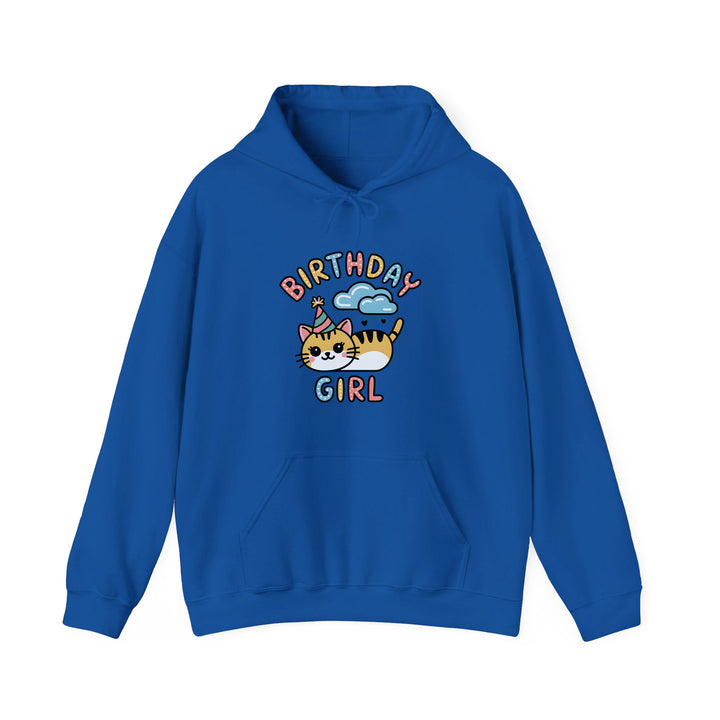 Katzen Hoodie Birthday Girl-FaceeCo