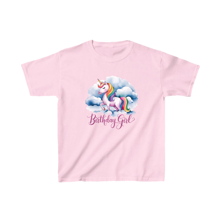 Geburtstag Mädchen T-Shirt mit Einhorn – Geburtstags-Shirt für kleine Einhorn-Fans-FaceeCo