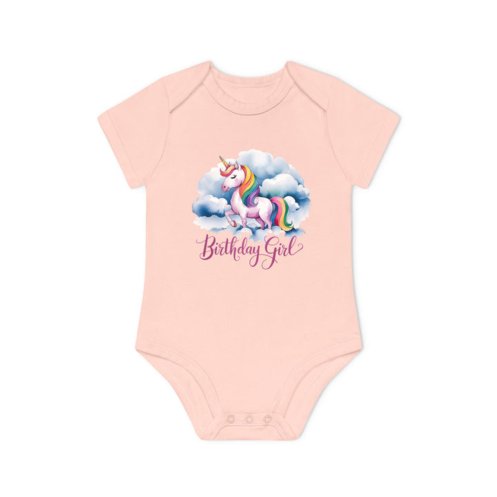 Einhorn Geburtstags Baby Shirt oder Body – Bio Baumwolle Premium Qualität-FaceeCo