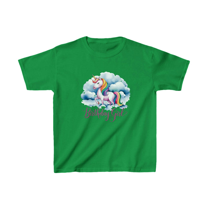 Geburtstag Mädchen T-Shirt mit Einhorn – Geburtstags-Shirt für kleine Einhorn-Fans-FaceeCo