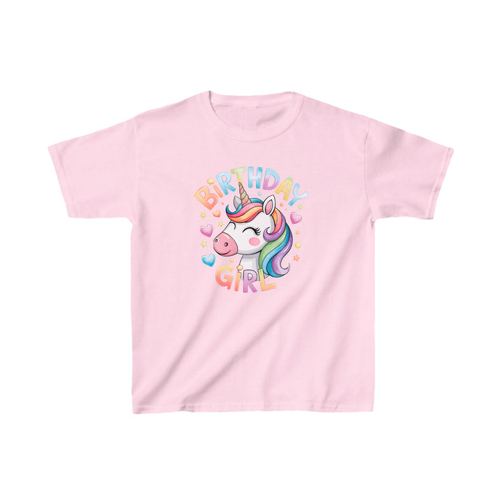 "Birthday Girl" Einhorn Shirt – Süßes Einhorn Geburtstagsshirt für Mädchen-FaceeCo