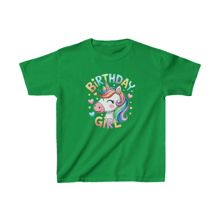 "Birthday Girl" Einhorn Shirt – Süßes Einhorn Geburtstagsshirt für Mädchen-FaceeCo