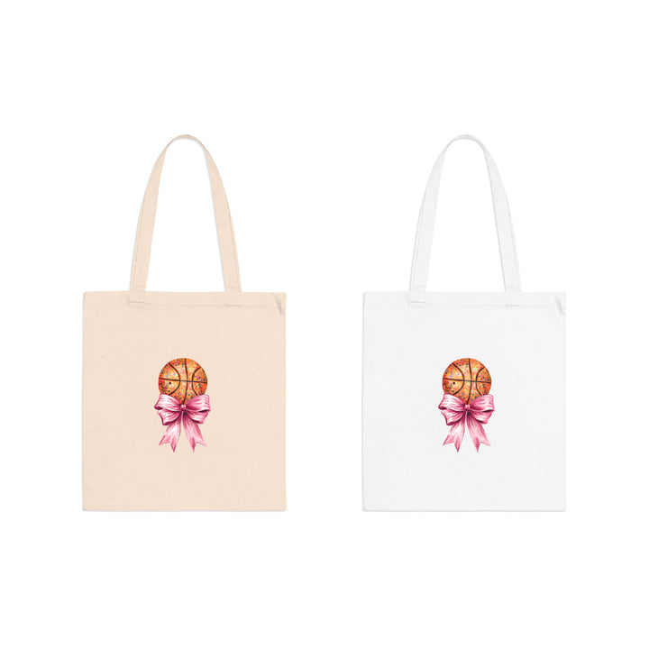Coquette Basketball Tote Bag – Stylische Tragetasche mit Schleife-FaceeCo