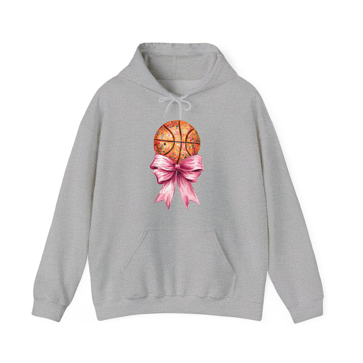 Süßer Basketball Hoodie mit Coquette-Schleife-FaceeCo