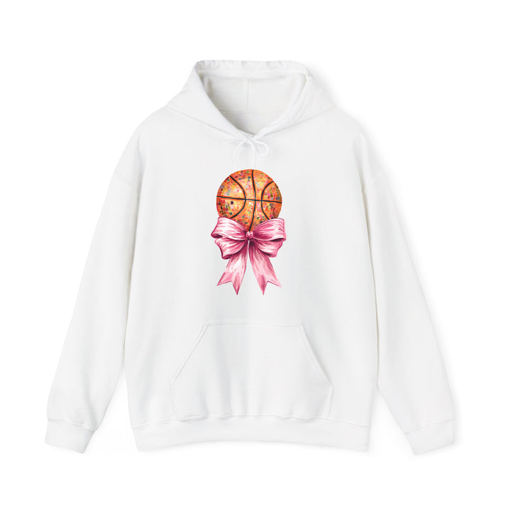 Süßer Basketball Hoodie mit Coquette-Schleife-FaceeCo