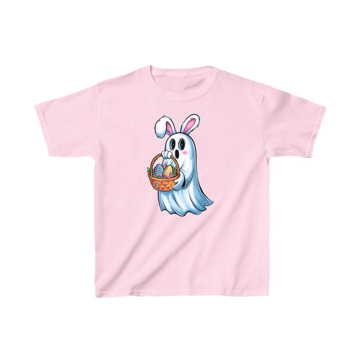 Süßes Geister-Shirt mit Hasenohren für Kinder – Halloween Shirt für Mädchen und Jungen-FaceeCo