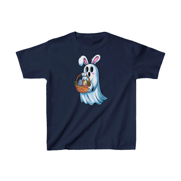 Süßes Geister-Shirt mit Hasenohren für Kinder – Halloween Shirt für Mädchen und Jungen-FaceeCo