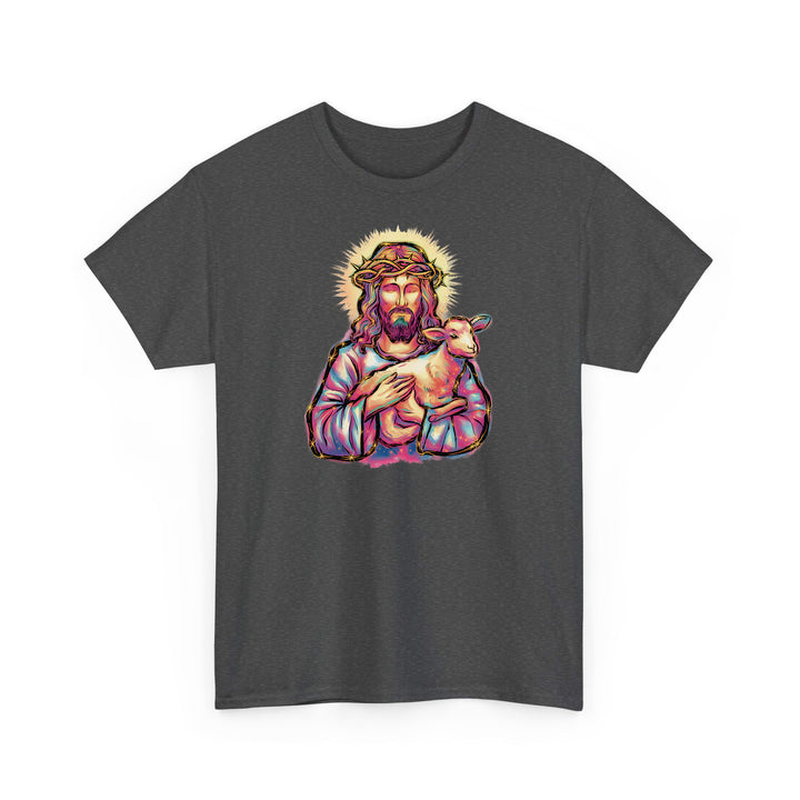 Niedliches Jesus Shirt mit Schaf – Christliches Geschenk für Kinder & Erwachsene-FaceeCo