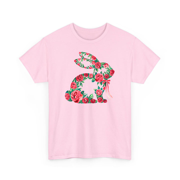 Osterhasen Shirt mit Blumen – Niedliches Hasen Motiv aus Wildblumen ????????-FaceeCo