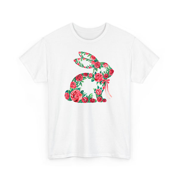 Osterhasen Shirt mit Blumen – Niedliches Hasen Motiv aus Wildblumen ????????-FaceeCo