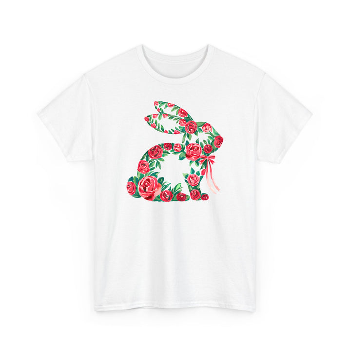 Osterhasen Shirt mit Blumen – Niedliches Hasen Motiv aus Wildblumen ????????-FaceeCo