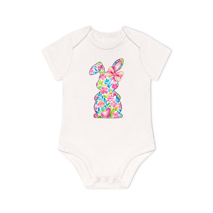 Süßes Häschen Baby Body oder T-Shirt – Premium Bio-Baumwolle-FaceeCo
