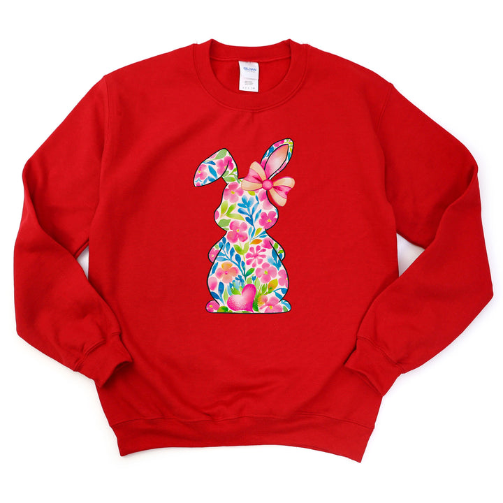 Kuscheliger Pullover mit Wildblumen-Hasen – Süß & gemütlich-FaceeCo