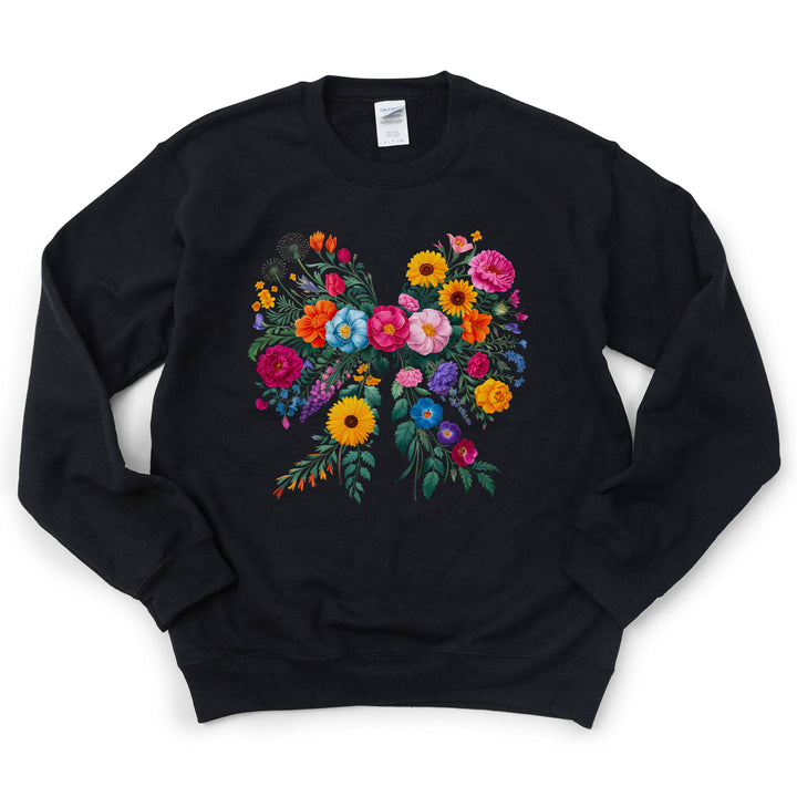 Kuscheliger Coquette-Pullover mit Wildblumen-Schleife – Romantisch & verspielt-FaceeCo