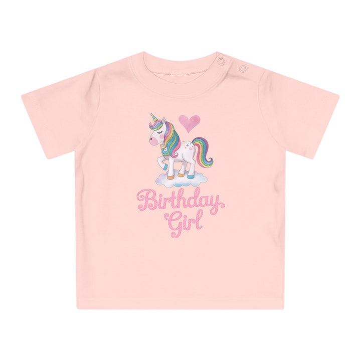 Süßes Einhorn Baby Body oder T-Shirt – 1. Geburtstag – Premium Bio-Baumwolle-FaceeCo