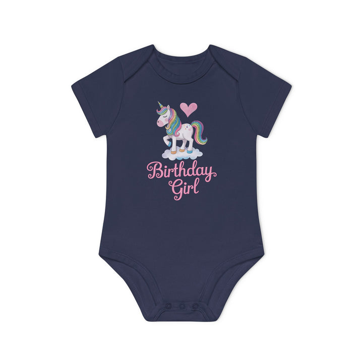 Süßes Einhorn Baby Body oder T-Shirt – 1. Geburtstag – Premium Bio-Baumwolle-FaceeCo