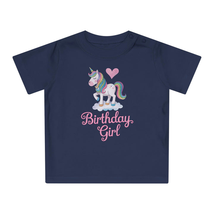 Süßes Einhorn Baby Body oder T-Shirt – 1. Geburtstag – Premium Bio-Baumwolle-FaceeCo