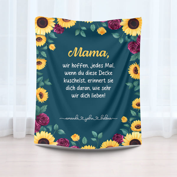 Kuscheldecke für Mama – Das perfekte Geschenk-FaceeCo