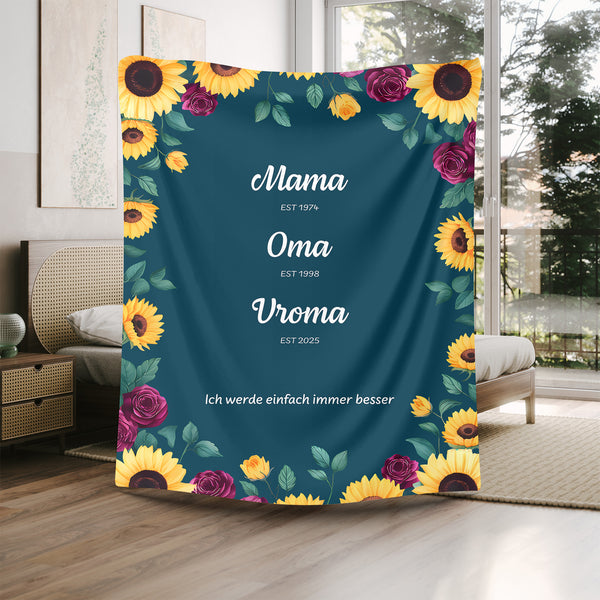 Kuscheldecke für Oma – Ein Geschenk zum Wohlfühlen-FaceeCo