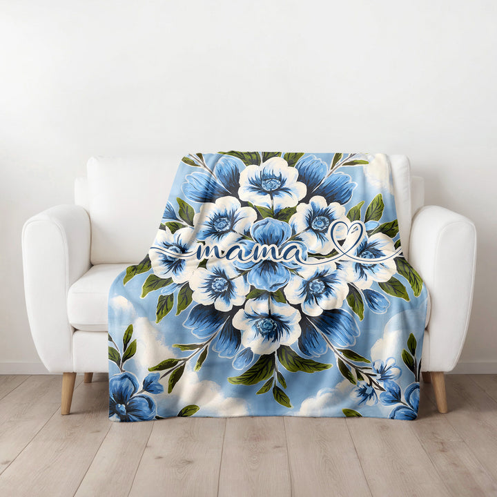 Perfektes Geschenk - Mama Decke-FaceeCo