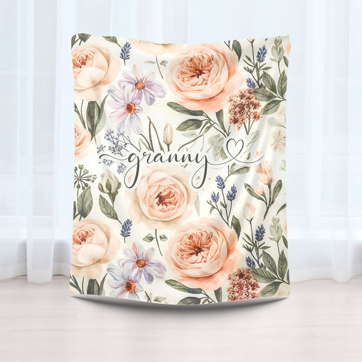 Personalisierte Decke für Oma – Perfektes Geschenk für jede Jahreszeit-FaceeCo