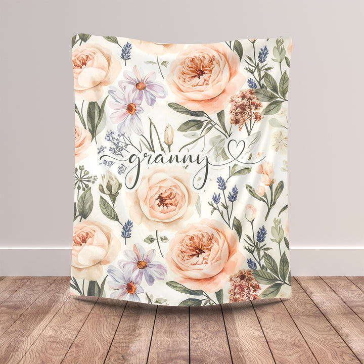 Personalisierte Decke für Oma – Perfektes Geschenk für jede Jahreszeit-FaceeCo