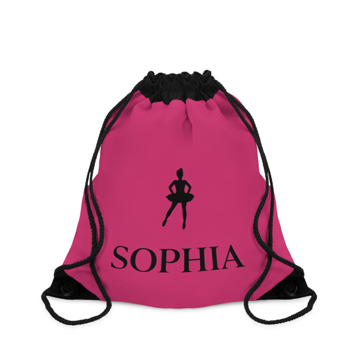 Personalisierte Ballett Kordelzugtasche-FaceeCo