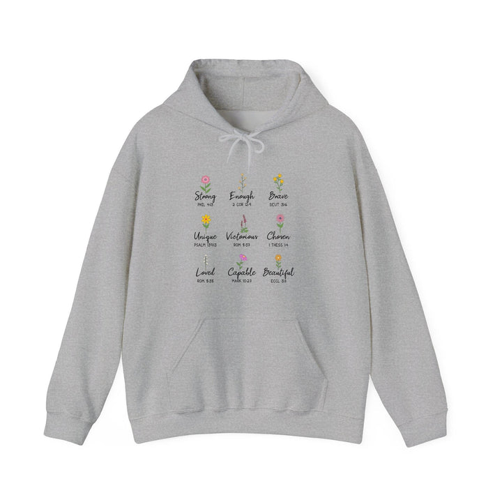 Bibelvers Kapuzenpullover | Glaubens-Kapuzenpullover-FaceeCo