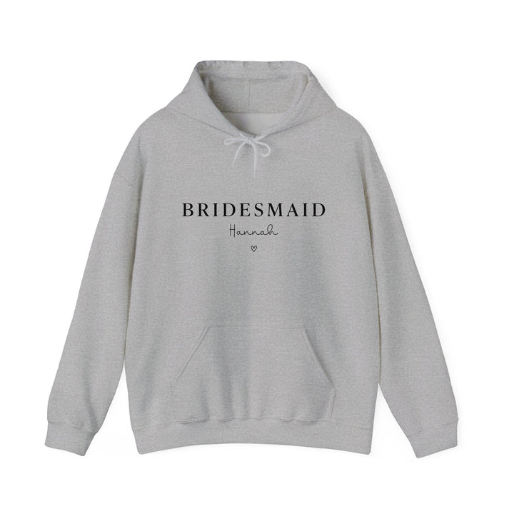 Bridesmaid Kapuzenpullover mit Namen | Hoodie für den JGA, personalisiert-FaceeCo