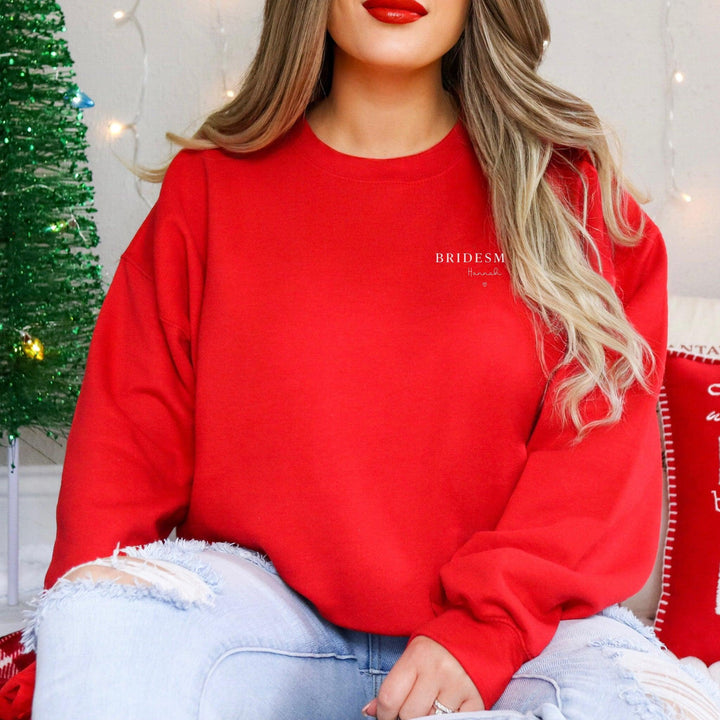 Pullover für die Bridesmaid – individuell mit Namen-FaceeCo