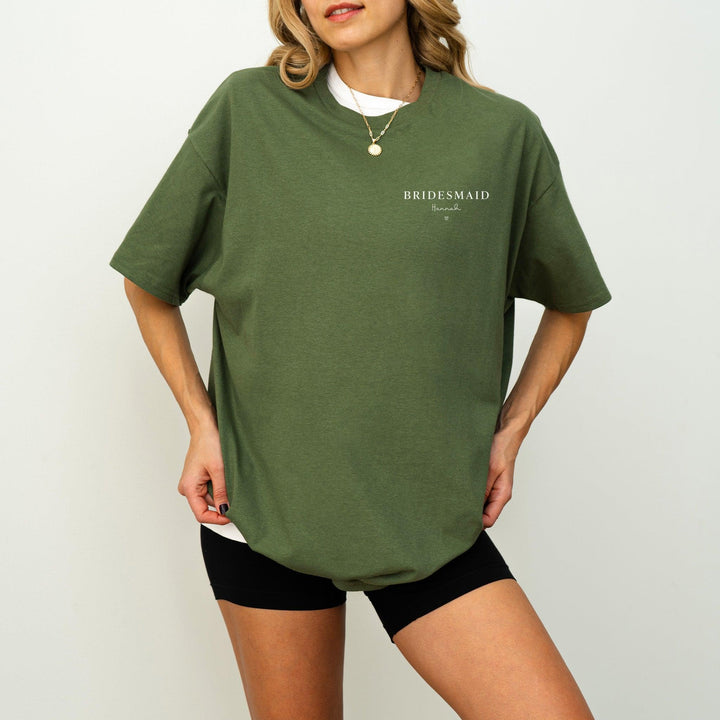 Bridesmaid T-Shirt-FaceeCo