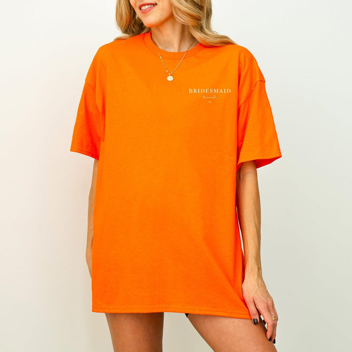Bridesmaid T-Shirt-FaceeCo
