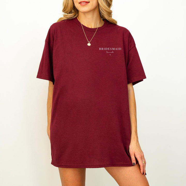 Bridesmaid T-Shirt-FaceeCo