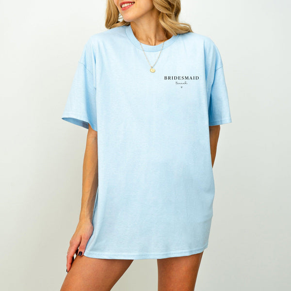 Bridesmaid T-Shirt-FaceeCo