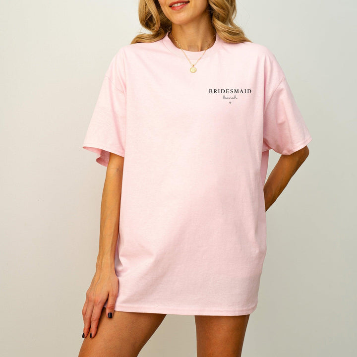 Bridesmaid T-Shirt-FaceeCo