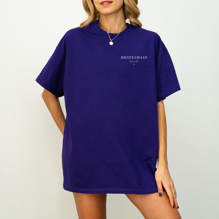 Bridesmaid T-Shirt-FaceeCo