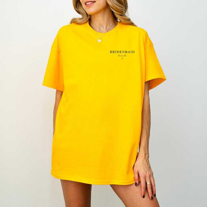 Bridesmaid T-Shirt-FaceeCo