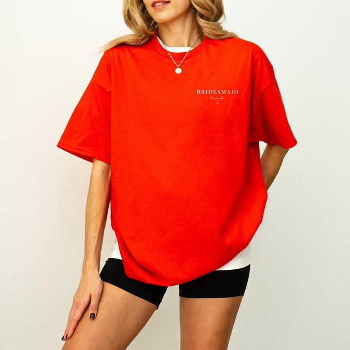 Bridesmaid T-Shirt-FaceeCo