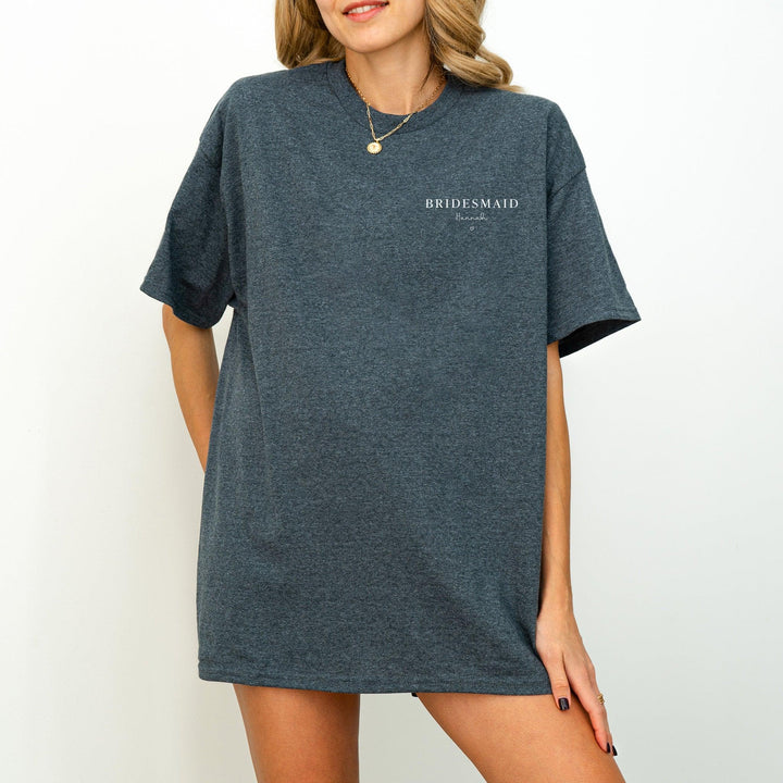 Bridesmaid T-Shirt-FaceeCo