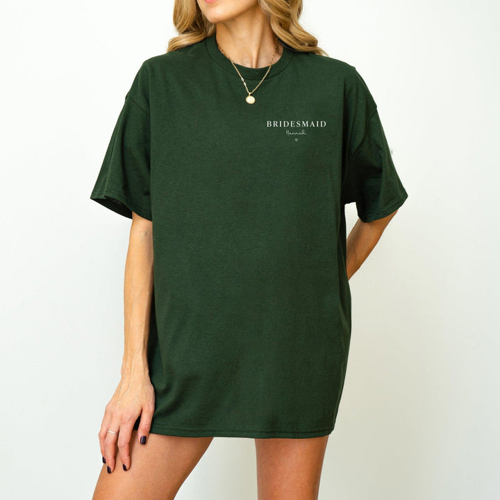 Bridesmaid T-Shirt-FaceeCo