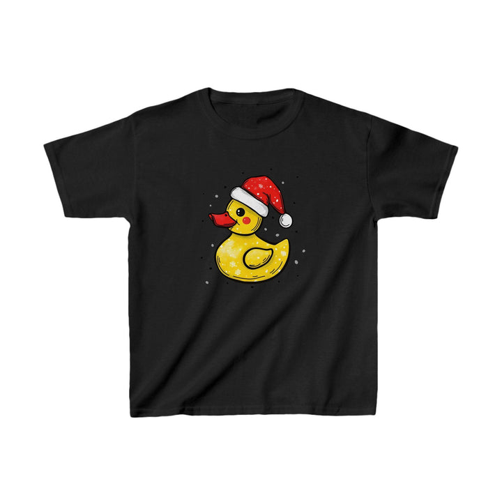 Festliches Quietscheente-Ente Kinder T-Shirt | Lustiges Weihnachts-Shirt für Kinder-FaceeCo