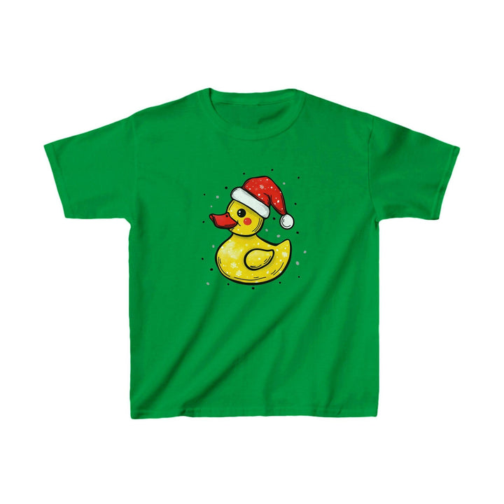 Festliches Quietscheente-Ente Kinder T-Shirt | Lustiges Weihnachts-Shirt für Kinder-FaceeCo